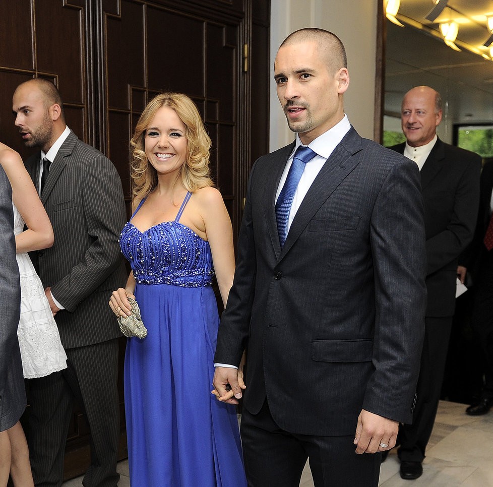 S manželom Tomášom Plekancom.